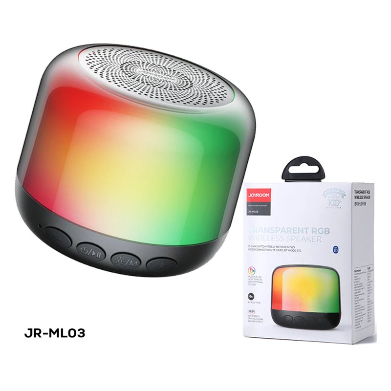 Joyroom Transparent RGB wireless speaker